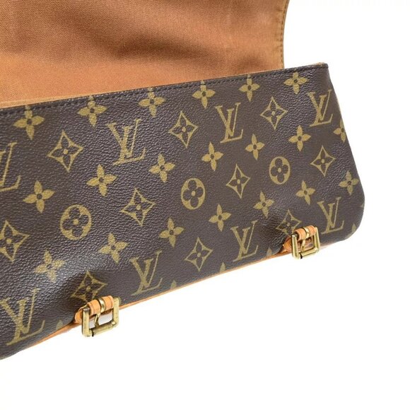 LOUIS VUITTON Marelle Shoulder Bag Monogram Leather Brown France - Picture 10 of 16